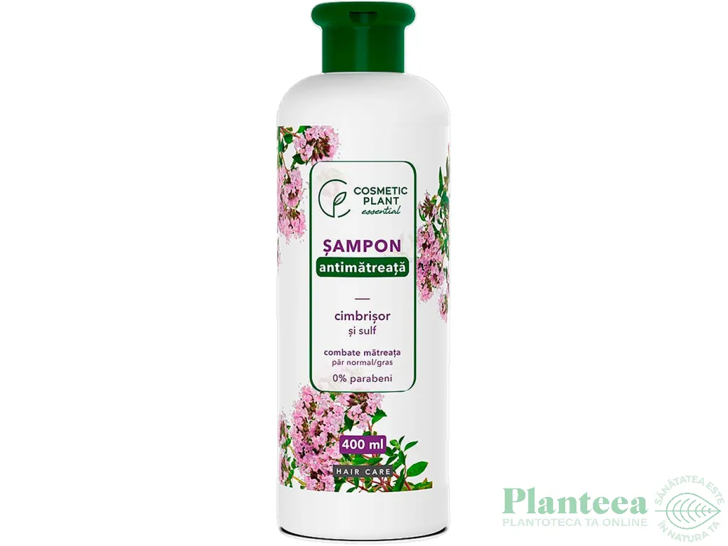 Sampon antimatreata cimbrisor sulf 400ml - COSMETIC PLANT