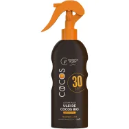 Emulsie plaja spf30 ulei cocos 200ml - COSMETIC PLANT