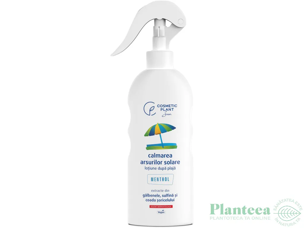 Lotiune dupa plaja calmare arsuri solare 200ml - COSMETIC PLANT