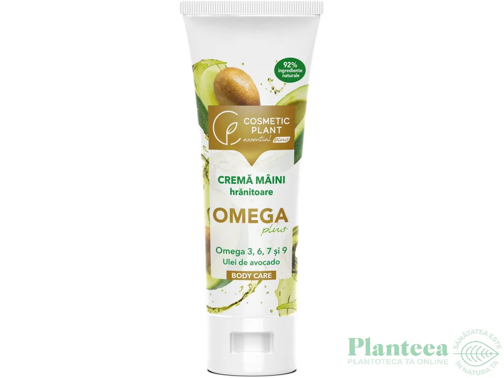 Crema maini hranitoare omega3679 ulei avocado 75ml - COSMETIC PLANT
