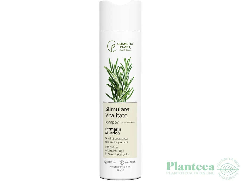 Sampon Stimulare Vitalitate rozmarin urzica 250ml - COSMETIC PLANT
