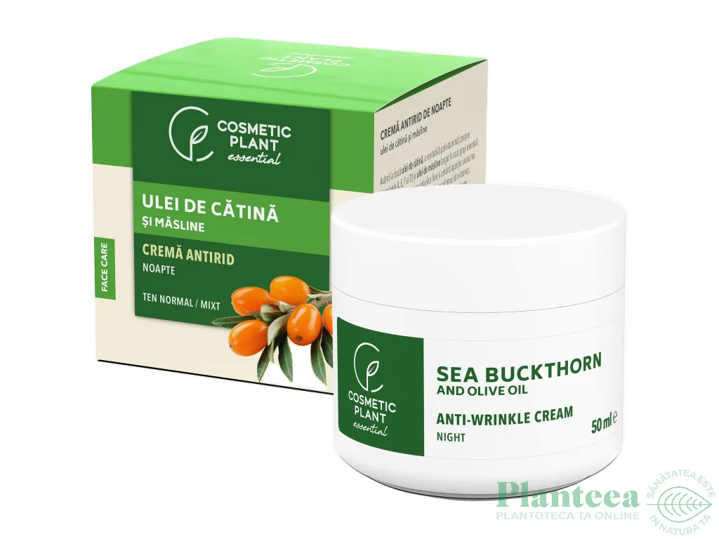 Crema noapte antirid Bioliv 50ml - COSMETIC PLANT