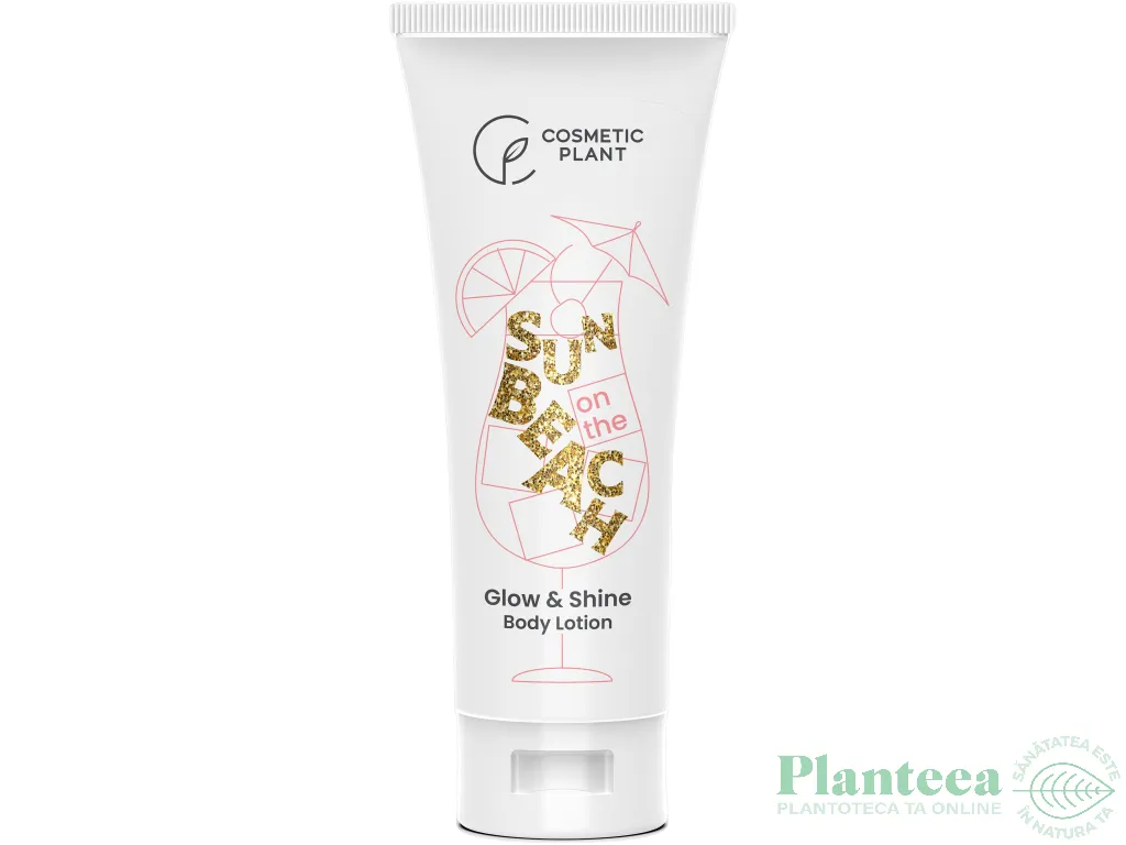 Lotiune corp sclipici Sun on the Beach 200ml - COSMETIC PLANT