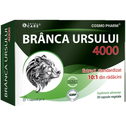 Branca ursului 4000 30cps - TOTAL CARE