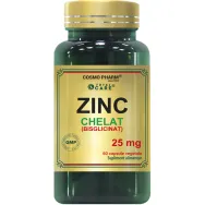 Zinc chelat bisglicinat 25mg 60cp - COSMO PHARM