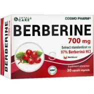 Berberina HCL 700mg 30cps - TOTAL CARE