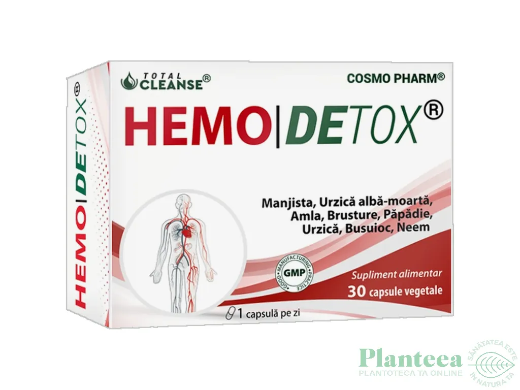 HemoDetox 30cps - TOTAL CARE