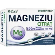 Magneziu citrat 30cp - TOTAL CARE