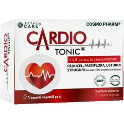 CardioTonic 8extracte standardizate 30cps - TOTAL CARE