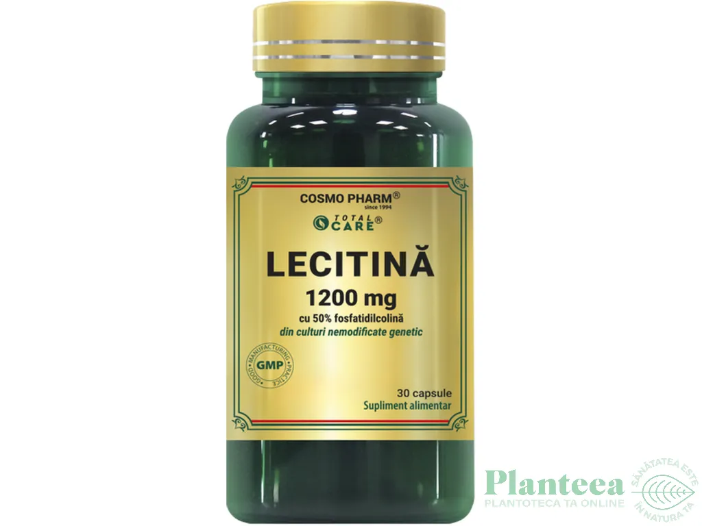 Lecitina 1200mg Premium 30cps - COSMO PHARM
