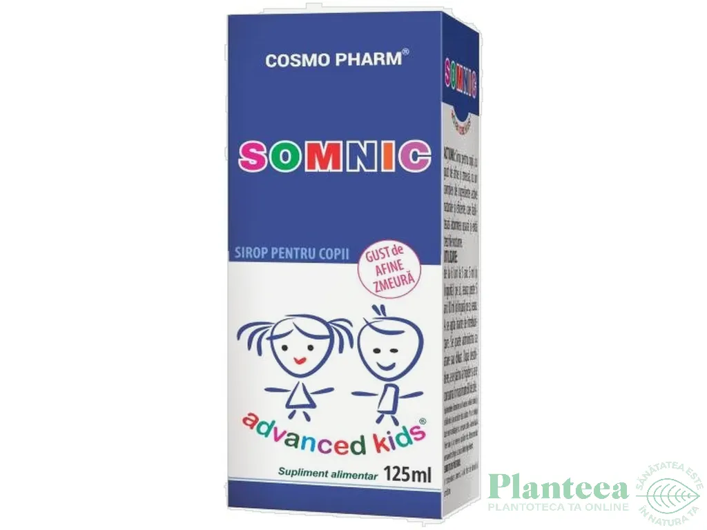 Sirop Somnic copii 125ml - COSMO PHARM