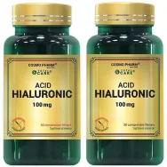 Pachet Acid hialuronic 100mg 60+30cps - COSMO PHARM