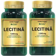 Pachet Lecitina 1200mg 60+30cps - COSMO PHARM