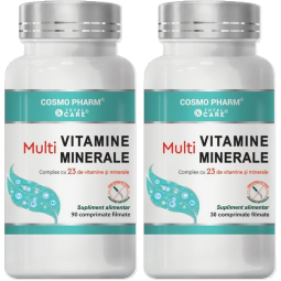 Pachet Multivitamine minerale 90+30cps - COSMO PHARM