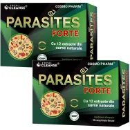 Pachet Parasites Total Cleanse {50% reducere} 2x30cps - COSMO PHARM