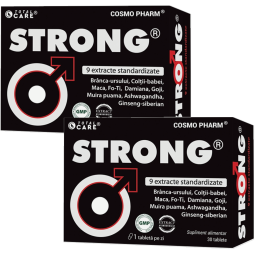 Pachet Strong potenta performanta sexuala {50% reducere} 2x30cps - COSMO PHARM
