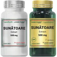 Pachet Sunatoare extract 500mg 60+30cps - COSMO PHARM