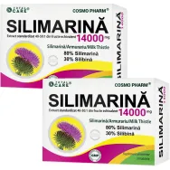 Pachet Silimarina 14000mg 30+30cps - COSMO PHARM