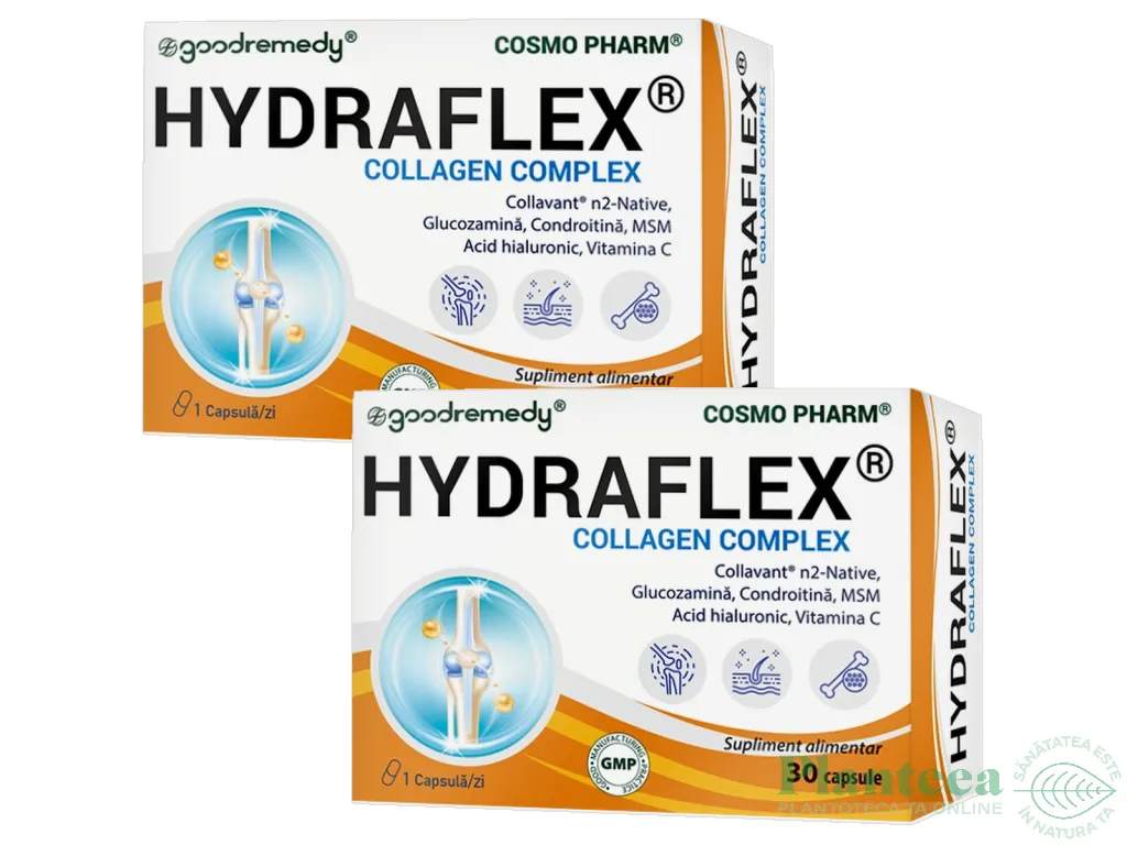 Pachet Hydraflex Collagen Complex 30+30cps - COSMO PHARM