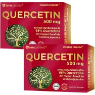 Pachet Quercetin 500mg 30+10cps - TOTAL DEFENSE