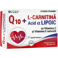L carnitina Q10 acid alfa lipoic 30cp - TOTAL CARE