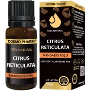 Ulei esential integral 100% natural mandarin rosu 10ml - COSMO PHARM