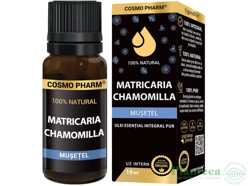 Ulei esential integral 100% natural musetel 10ml - COSMO PHARM