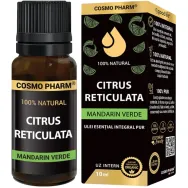 Ulei esential integral 100% natural mandarin verde 10ml - COSMO PHARM