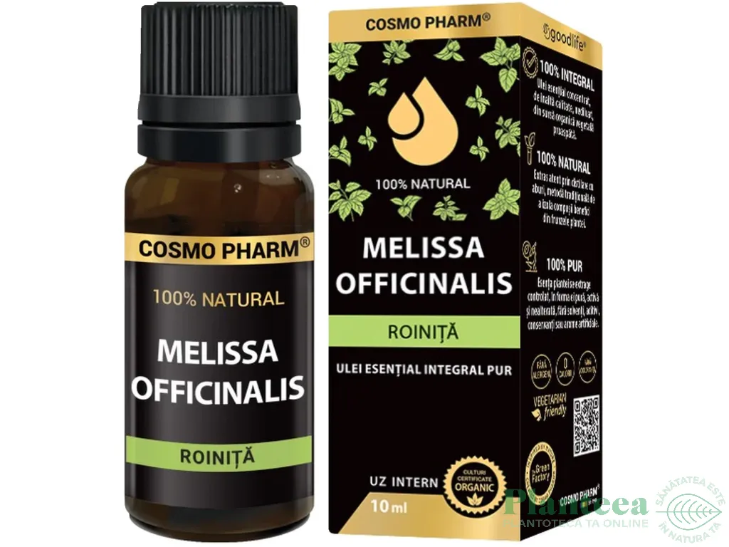 Ulei esential integral 100% natural roinita 10ml - COSMO PHARM