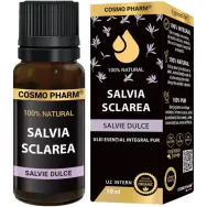 Ulei esential integral 100% natural salvie dulce10ml - COSMO PHARM