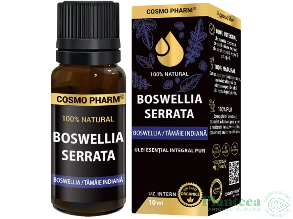 Ulei esential integral 100% natural tamaie indiana 10ml - COSMO PHARM