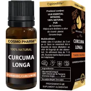 Ulei esential integral 100% natural turmeric 10ml - COSMO PHARM
