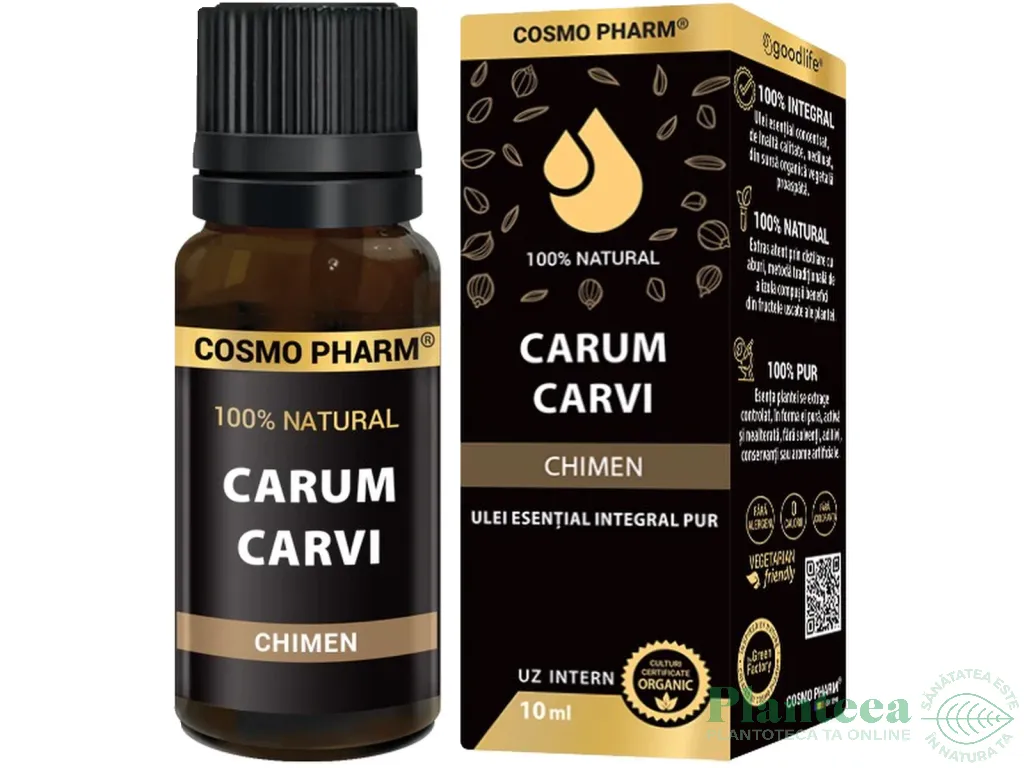 Ulei esential integral 100% natural chimen 10ml - COSMO PHARM