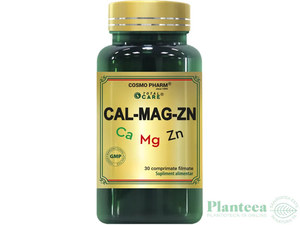 Calciu Mg Zn 30cp - COSMO PHARM
