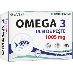 Omega3 ulei peste 1005mg 30cps - COSMO PHARM
