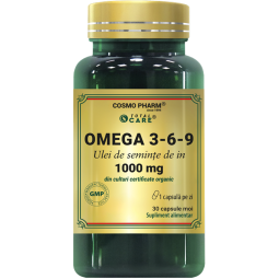 Omega369 ulei seminte in 1000mg 30cps - COSMO PHARM