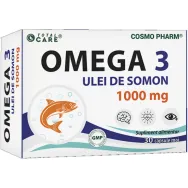 Omega3 ulei somon 1000mg 30cps - COSMO PHARM