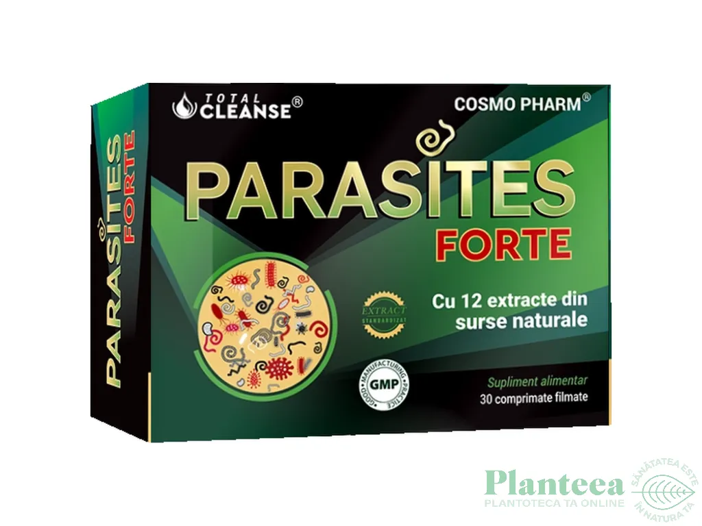 Parasites Total Cleanse 30cps - COSMO PHARM