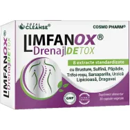 LimfanOx Drenaj Detox Total Cleanse 30cps - COSMO PHARM