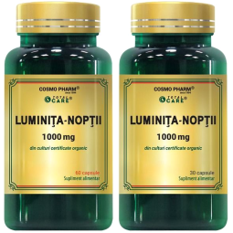 Pachet Luminita noptii 1000mg 60+30cps - COSMO PHARM