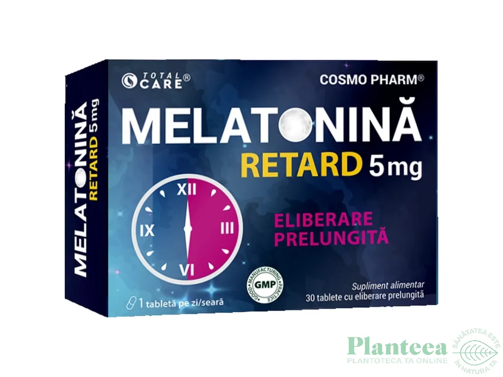 Melatonina retard 5mg 30cps - COSMO PHARM