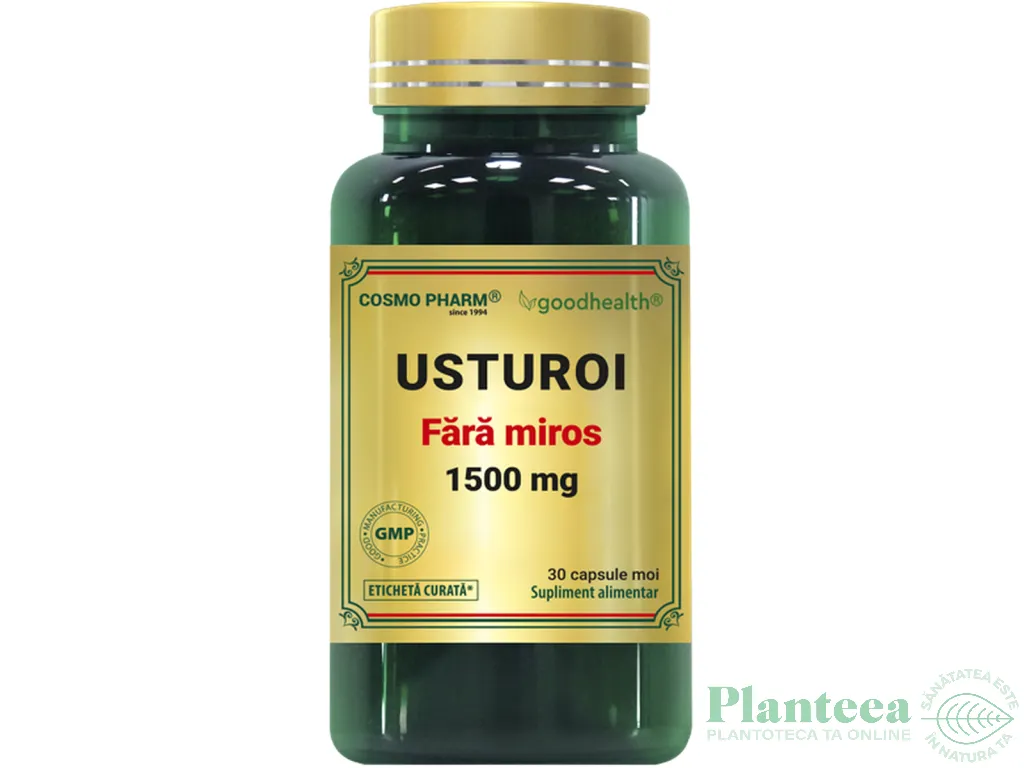 Usturoi fara miros 1500mg 30cps - COSMO PHARM