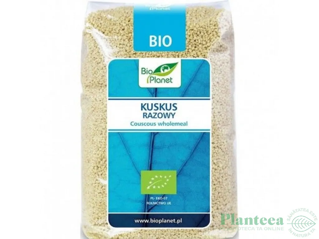 Cuscus grau integral bio 400g - BIO PLANET