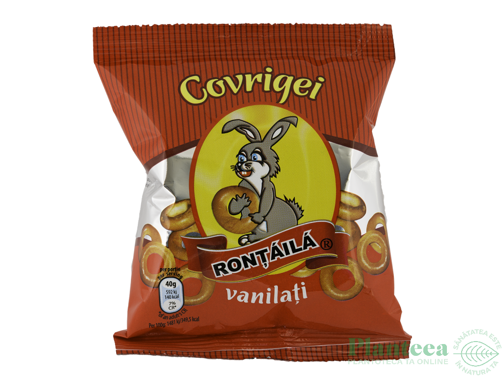 Covrigei dulci vanilati 80g - RONTAILA