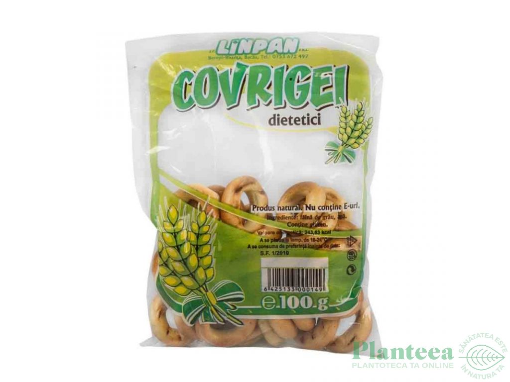 Covrigei dietetici 100g - LINPAN