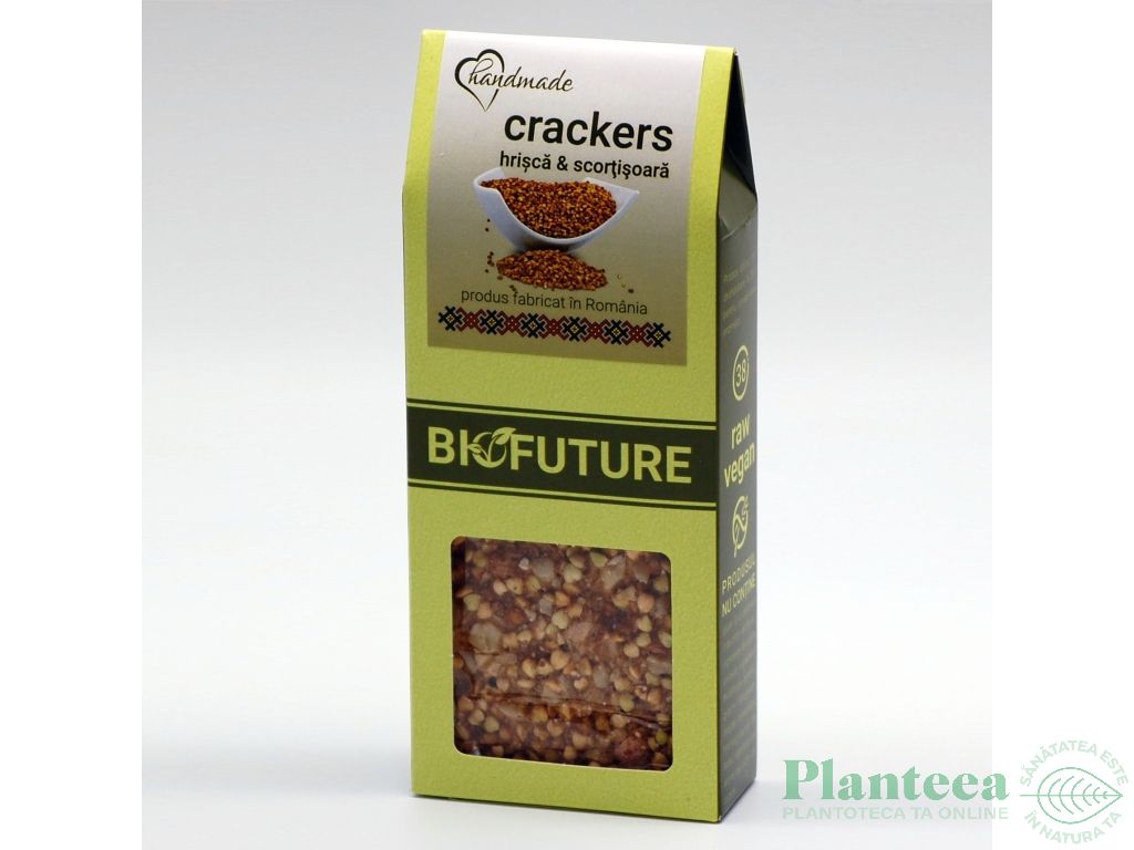 Crackers hrisca scortisoara 100g - BIOFUTURE