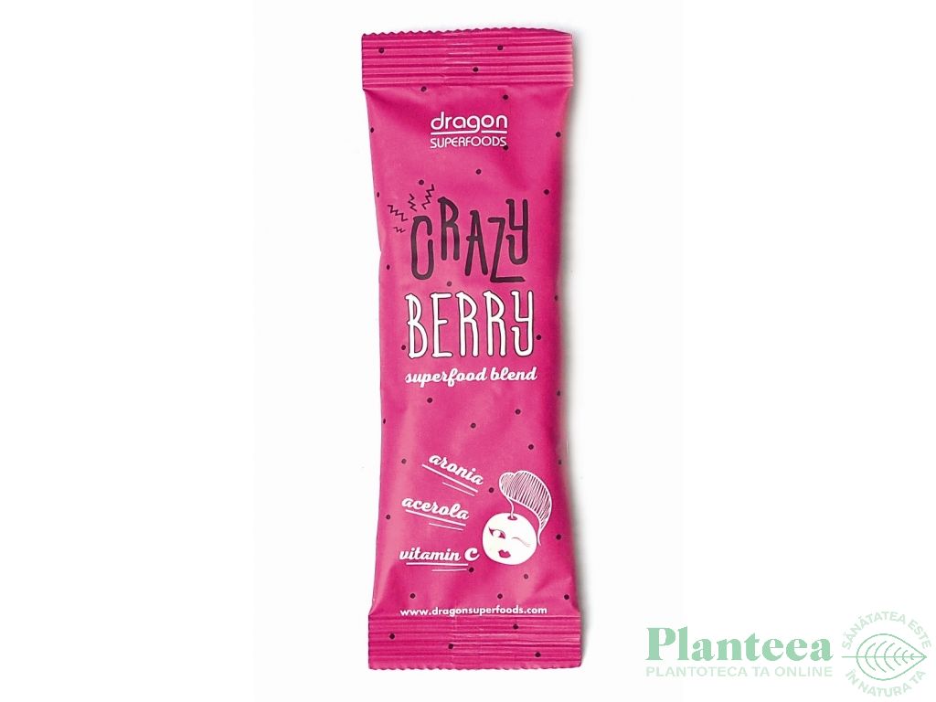 Pulbere mix crazy berry raw bio 10g - DRAGON SUPERFOODS