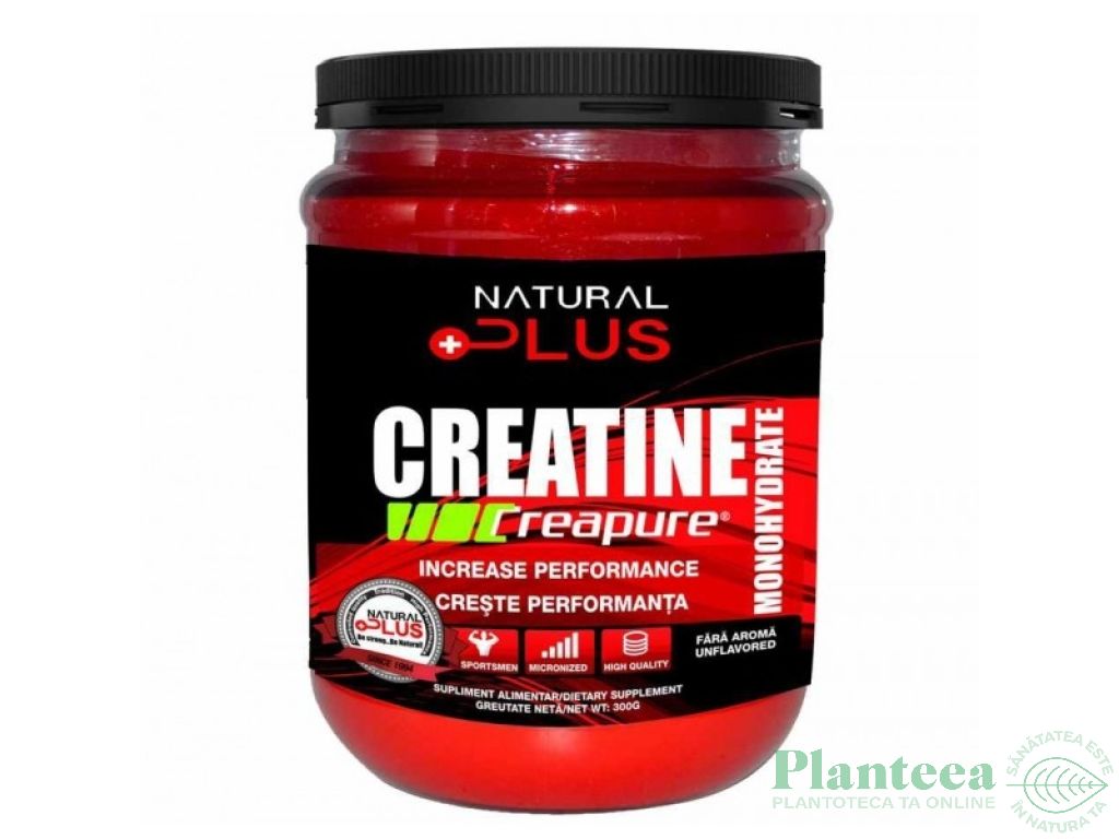 Pulbere creatina creapure 900g - NATURAL PLUS