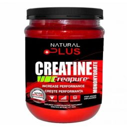 Pulbere creatina creapure 500g - NATURAL PLUS