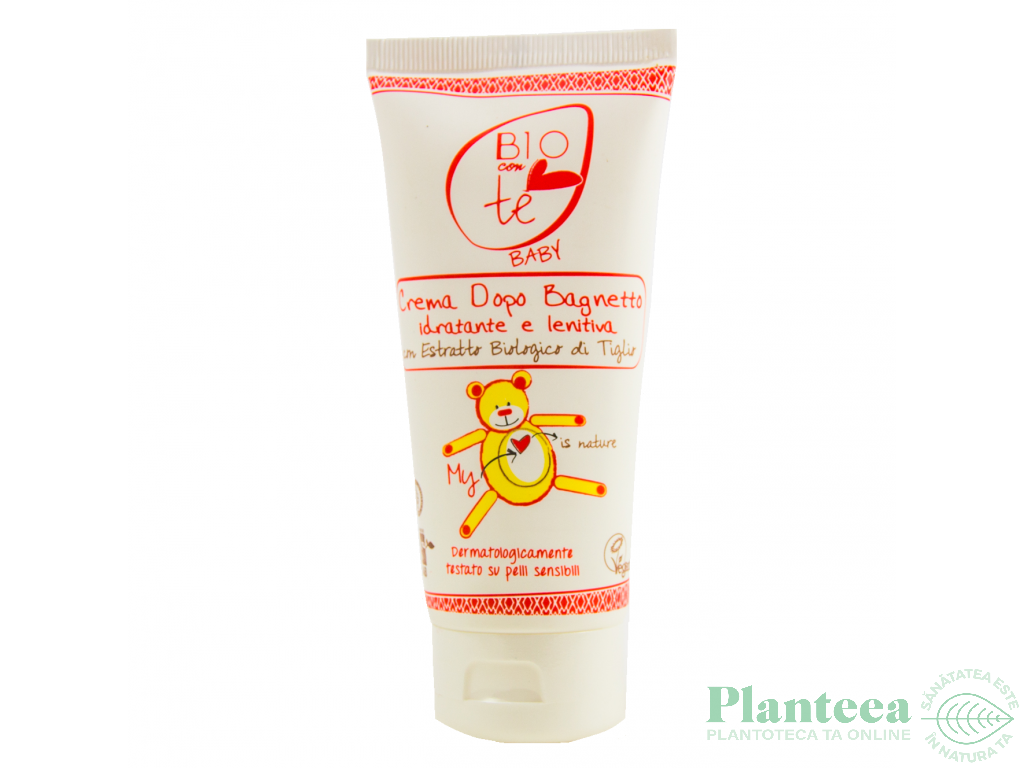 Crema calmare hidratare dupa baie Baby&Kids bio 100ml - BIOCONTE